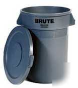 Rubbermaid flat lid for 32 gallon brute container