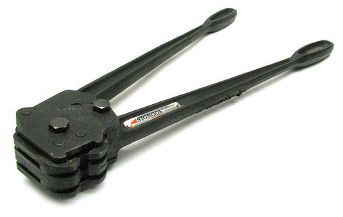 Signode manual sealer for steel strapping