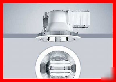Zumtobel panos pl fitting 2 x 18 w for retail lighting