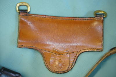 * lot of 4 tex shoemaker holsters + jay-pee ammo belts 
