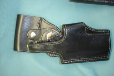 * lot of 4 tex shoemaker holsters + jay-pee ammo belts 