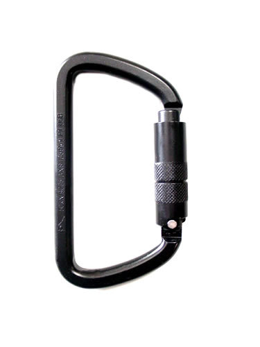 6 fusion tahoe auto lock steel 50KN carabiner rescue 