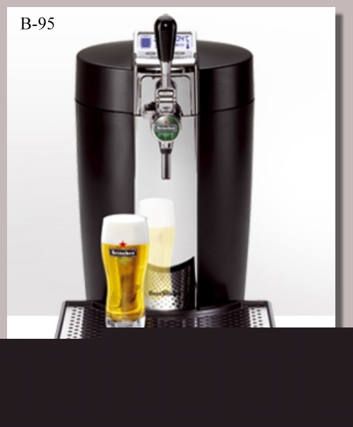Beertender heineiken keg krups kegerator beer dispenser