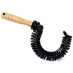 Coffee pot decanter cleaning brush
