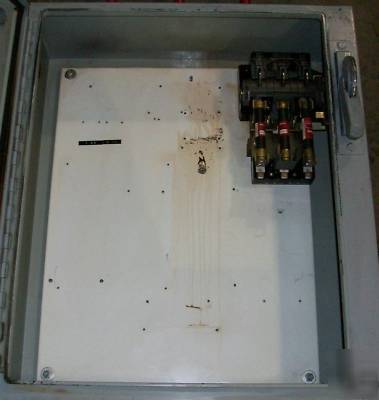 Hammond single door disconnect enclosure 1447AE8 