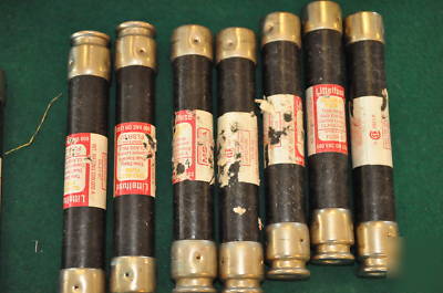 Lot of 26 fuses;littelfuse slo-blo fuse; FLSR50, FLSR20