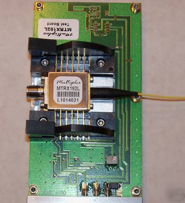Multiplex MTRX192L 10GBS optical receiver with fixture