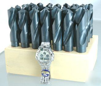 New 1/2SHANKM2 32PCSILVER&deming DRILLS33/64-1.0