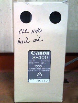 New genuine canon s-400 S400 fuser oil