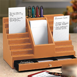New levenger morgan card bleachers- tan *brand item
