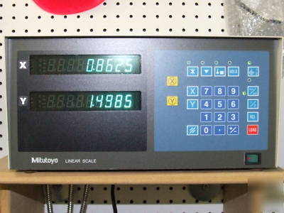 New mitutoyo digital readout, 2 axis, condition, 