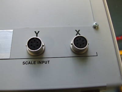 New mitutoyo digital readout, 2 axis, condition, 