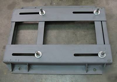 New nema 444 motor mounting base 
