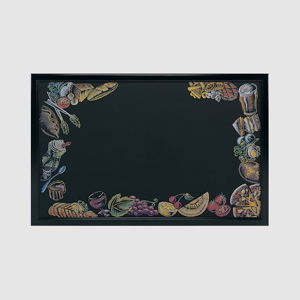 Printed food blackboard chalkboard pub bar display pos
