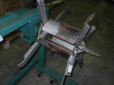 Reel-o-matic cable winder/coil machine w/length counter