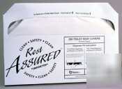 Rochester midland rest assured toilet seat covers |1