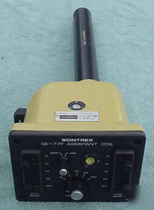 Scintrex se-77F assistant coil magnetic field