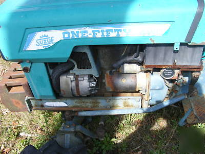 Suzue 150 4X4 3PT hitch, 3 speed pto 2 cylinder diesel