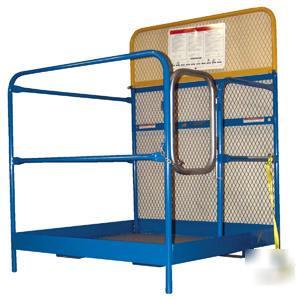 Vestil fork truck work platforms model wp-4848