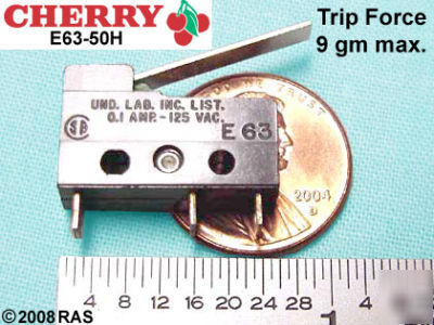 (5) micro-switches precision position / limit sensing