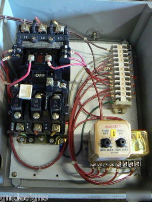Allen bradley 509-aod size 0 start-stop motor starter 