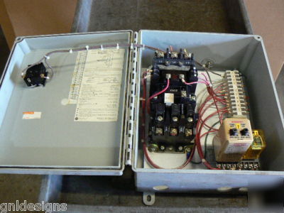 Allen bradley 509-aod size 0 start-stop motor starter 
