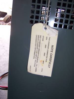 Battery-mate 36V forklift battery charger