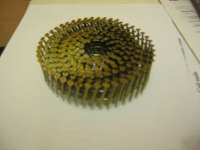 Flat wound galvanised coil nails - 2.9 x 50MM