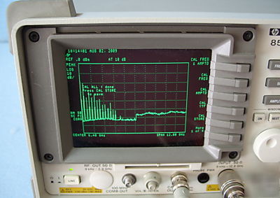 Hp/agilent 8596E 12.8 ghz spectrum analyzer w/options