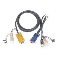 Iogear kvm usb cable with audio - G2L5305U