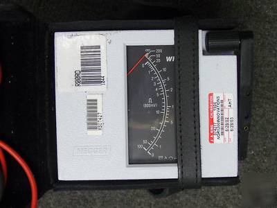 Megger biddle WM6 insulation continuity 500 v dc tester