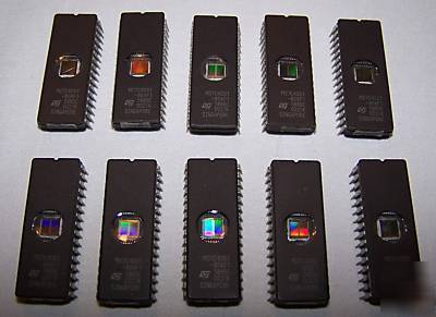 New M27C4001 eproms, lot of 10, brand & free shipping 