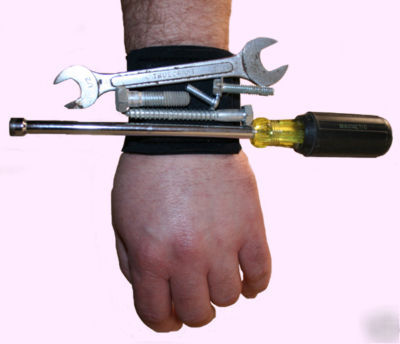 Rack-a-tiers super wrist mag-magnetic wrist band