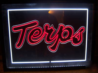 University of maryland terps led sign ncaa 18