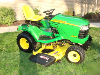 John deere X595 4WD diesel tractor hydro 62