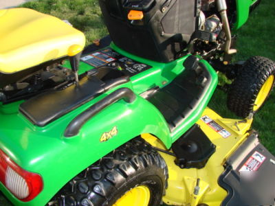 John deere X595 4WD diesel tractor hydro 62