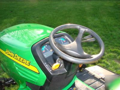 John deere X595 4WD diesel tractor hydro 62