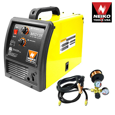 New 135 amp flux/mig welding machine etl/cetl certified 