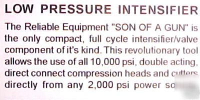 Reliable hydraulic crimper lineman tool & p style dies