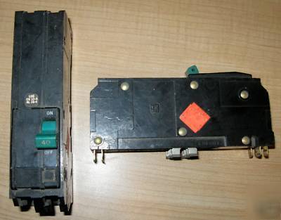 Square d type Q1 40A 40 amp 2 pole breaker Q1240