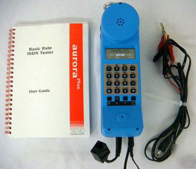 Trend aurora plus basic rate isdn tester