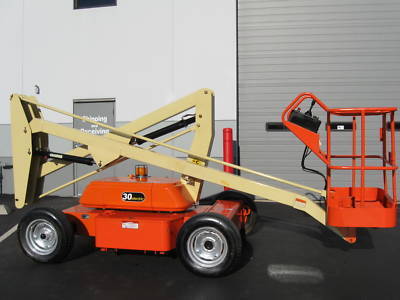 Jlg 30E aerial manlift boom lift man boomlift sky jack