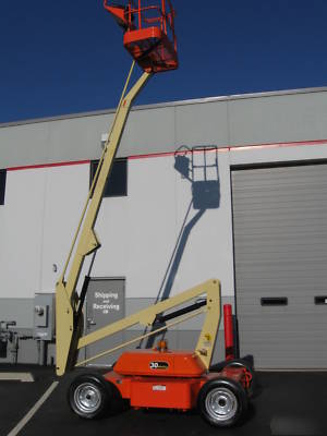 Jlg 30E aerial manlift boom lift man boomlift sky jack