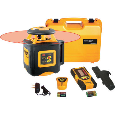 Johnson level & tool elect self-leveling rotary laser