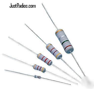1 watt flame-proof metal oxide resistor kit : qty=415