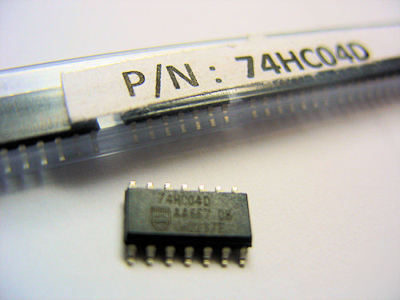 13 pcs, hex inverters / 14 soic / 5V 