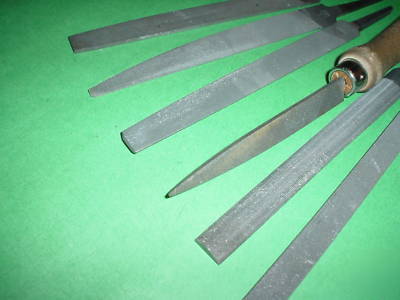 6 assorted aviation files surplus tools