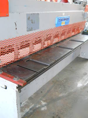 Cincinnati 1410 power shear auto backgage...no .