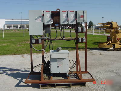Eaton cutler hammer switch panel mgm transformer 