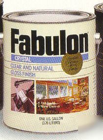 Fabulon crystal poly acrylic wood finish-high gloss